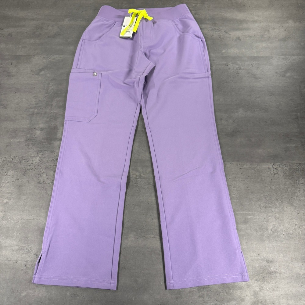 FIGS Scrub Pants Women XS Petite Kade Cargo Purple Haze DISCONTINUED Color